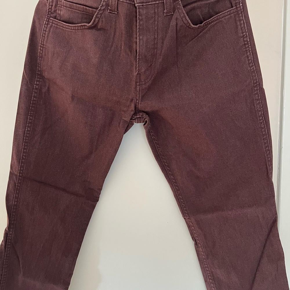 Levi's 511 Maroon Jeans